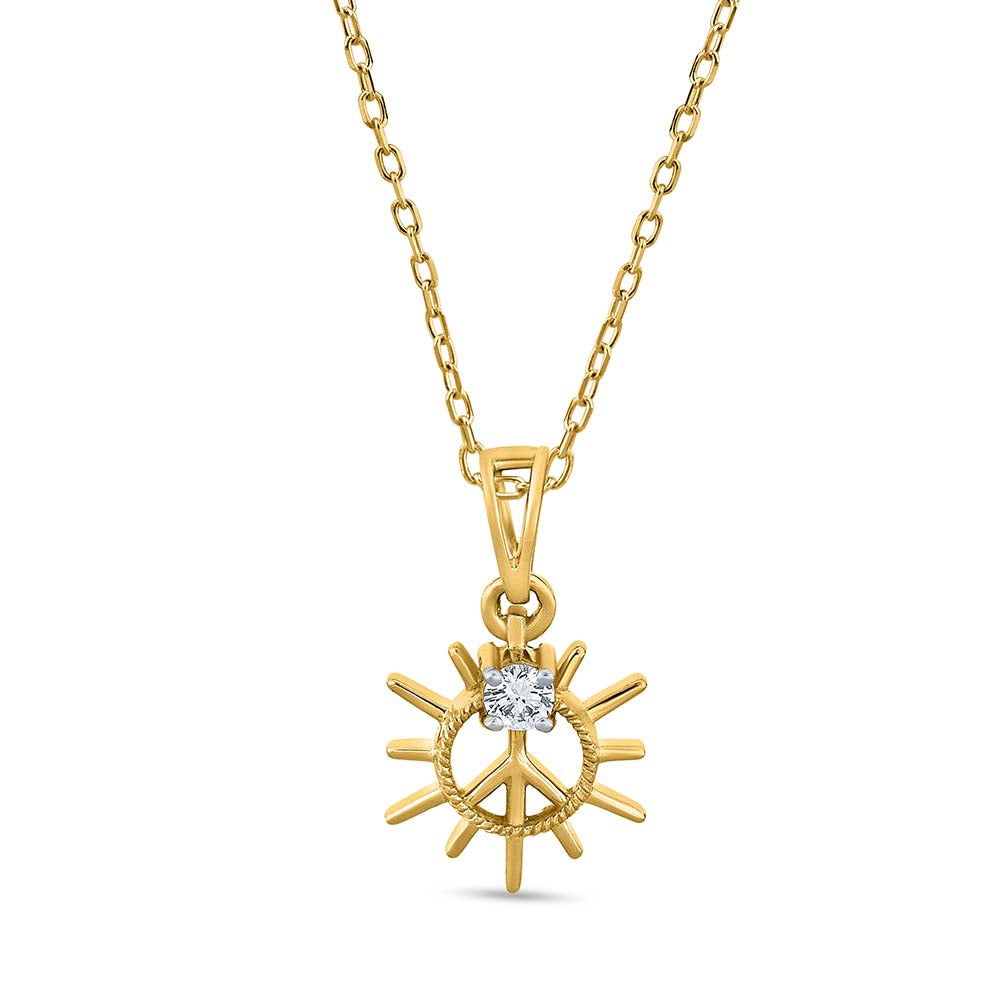 Peaceful Sunbeam Pendant