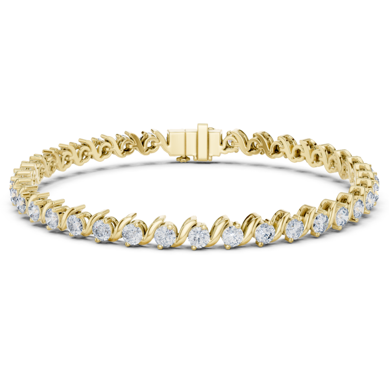 Twilight Twist Diamond Bracelet