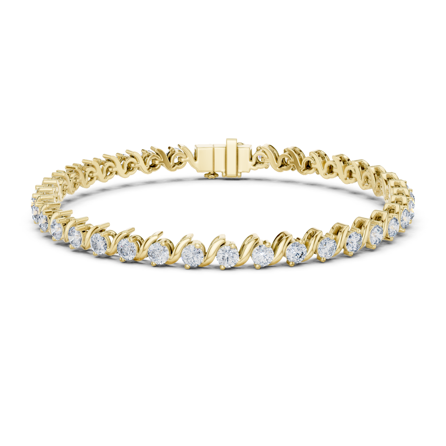 Twilight Twist Diamond Bracelet
