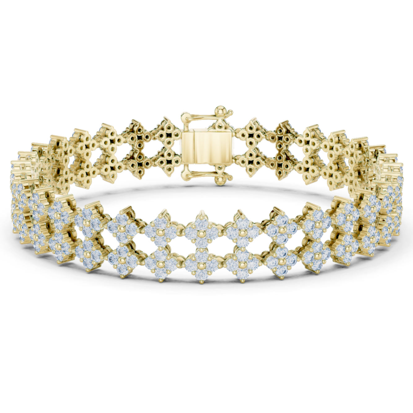 Lattice Diamond Bracelet