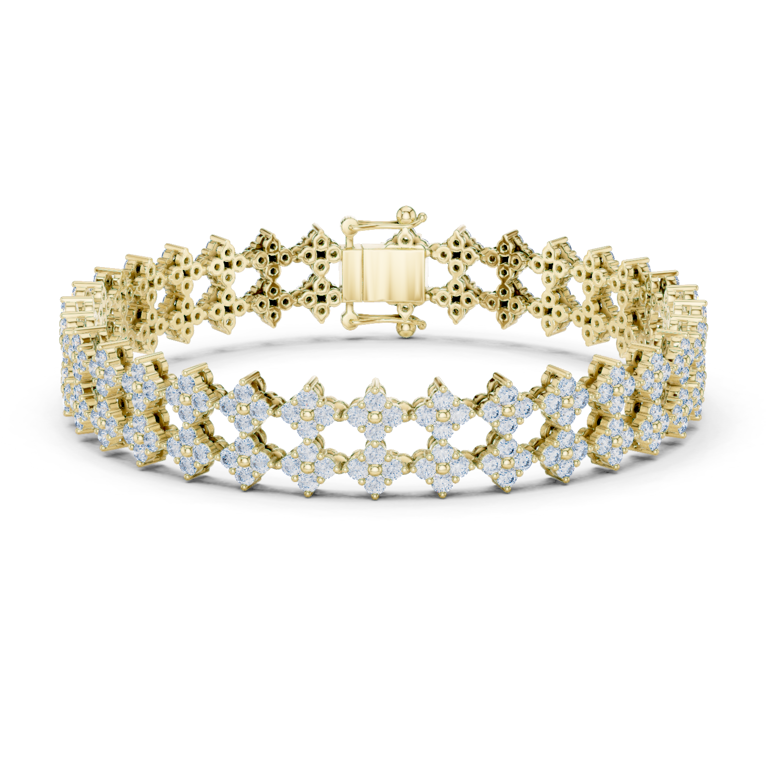 Lattice Diamond Bracelet