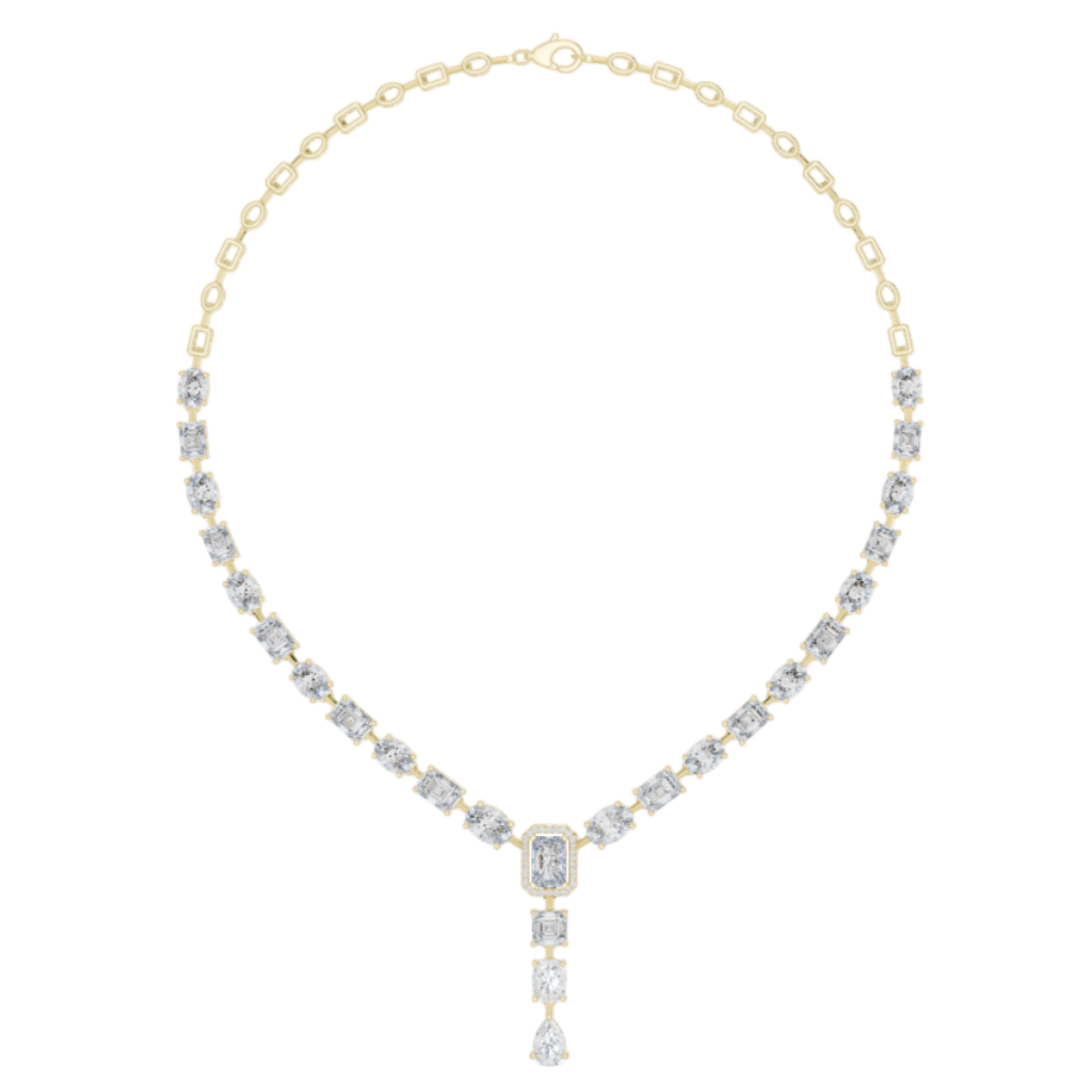 The Solara Y-Drop Empress Necklace