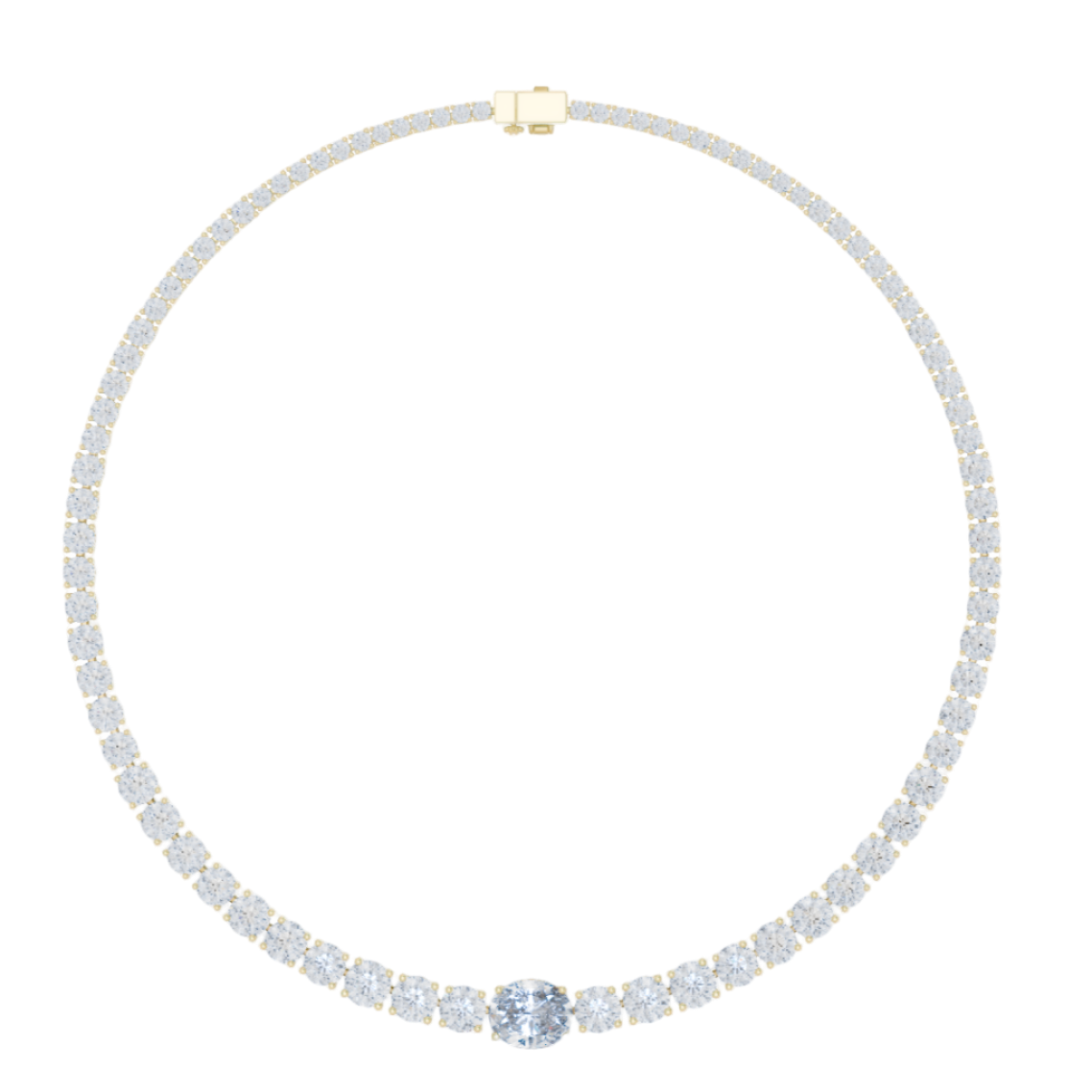 Infinite Shine Diamond Necklace