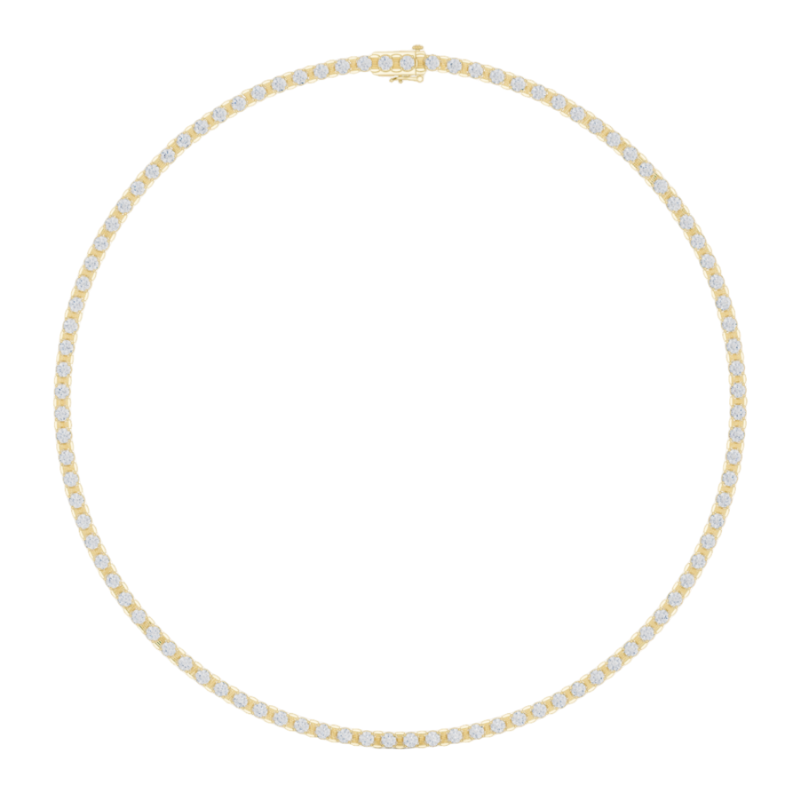 Celestial Glow Bezel Necklace