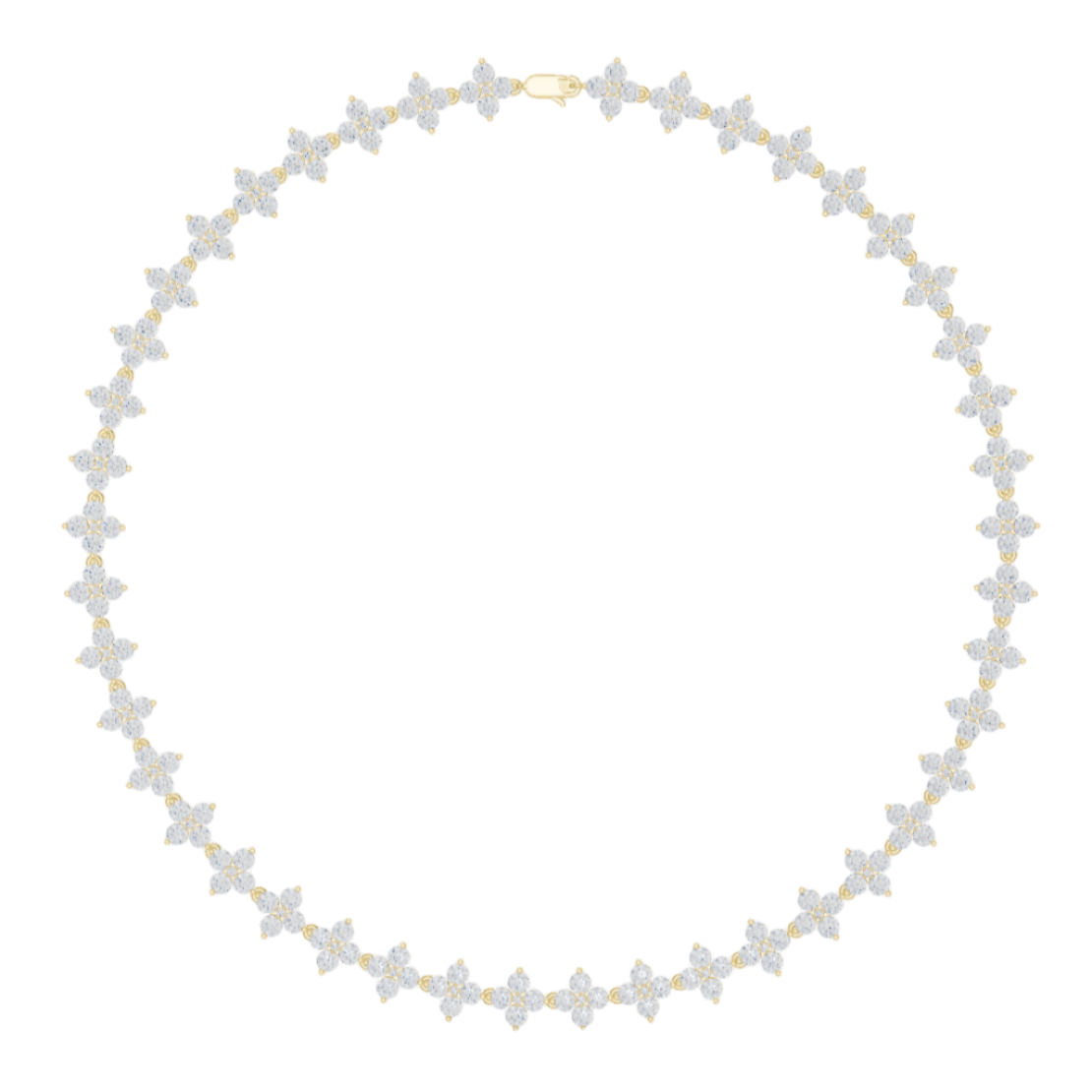 Blossom Symphony Diamond Necklace