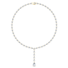 Teardrop Elegance Lariat Necklace