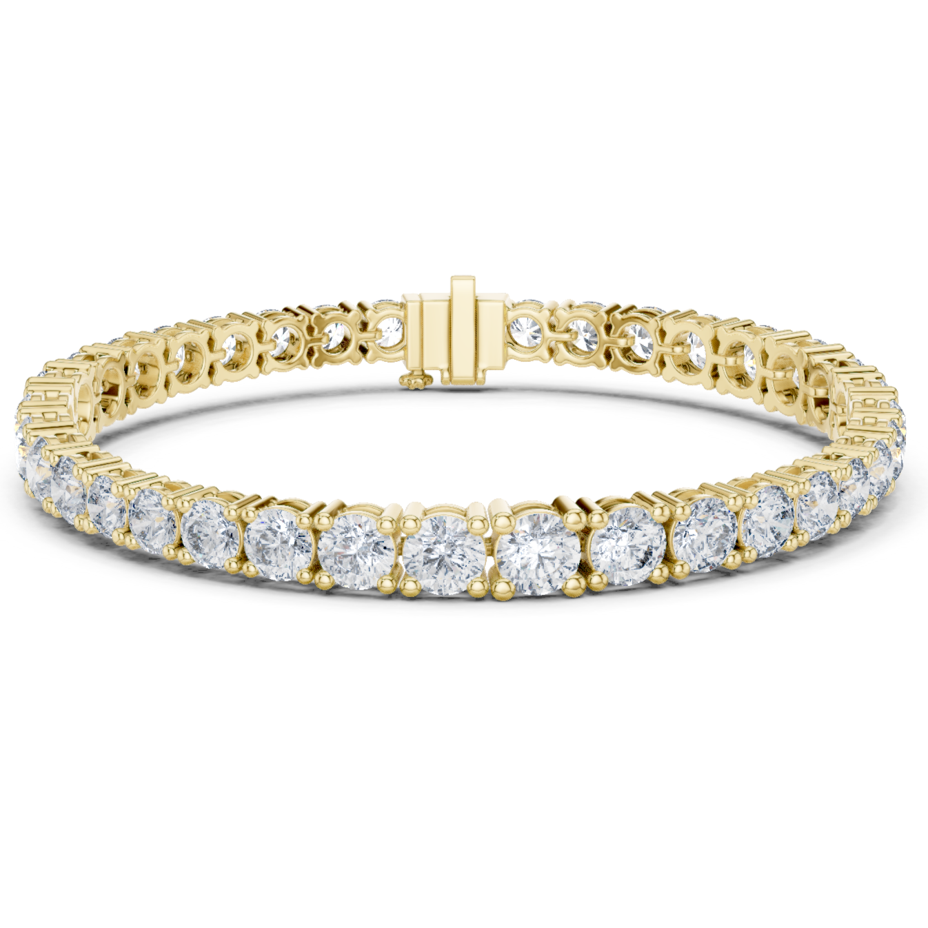 Diamond Tennis Bracelet with Prong Setting