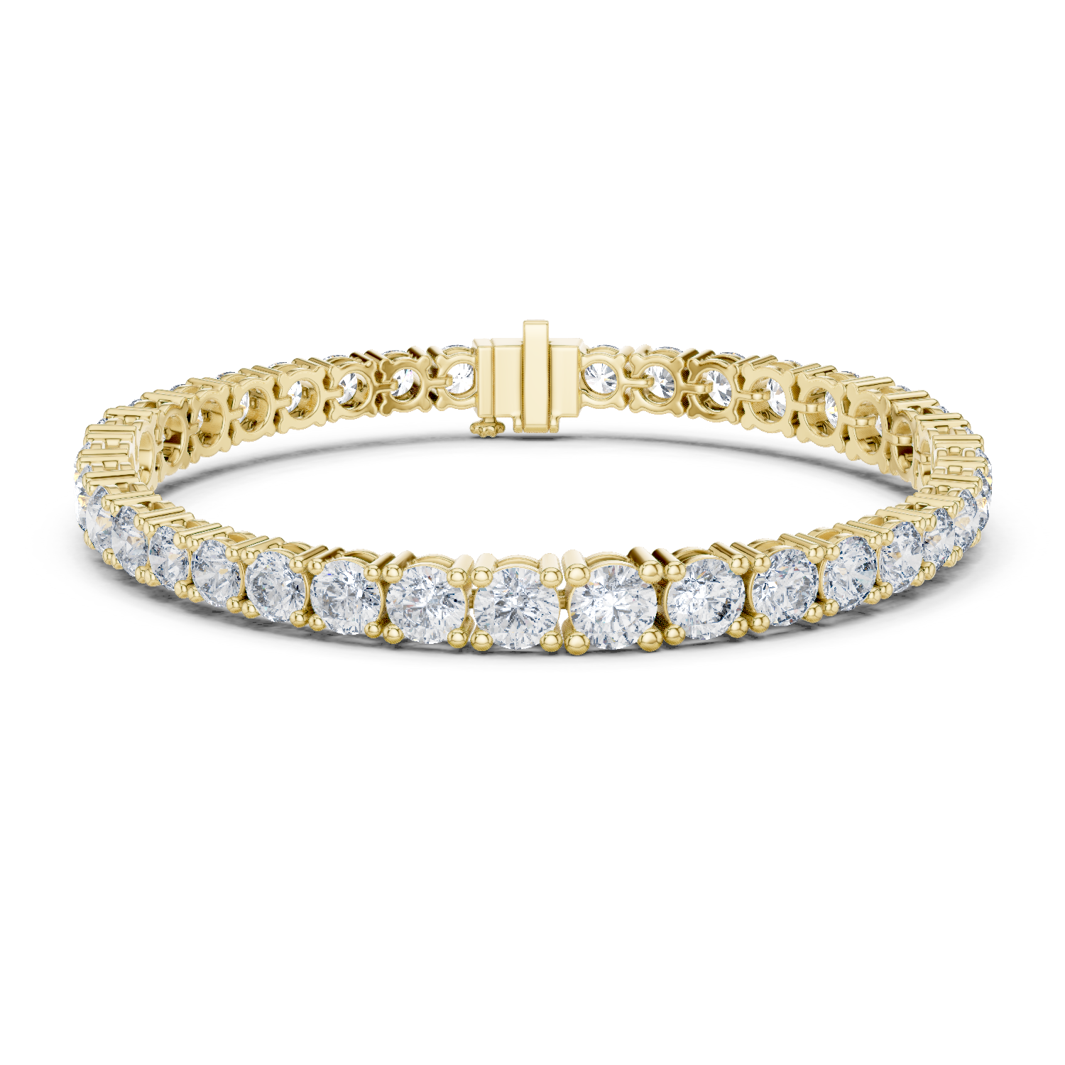 Diamond Tennis Bracelet with Prong Setting