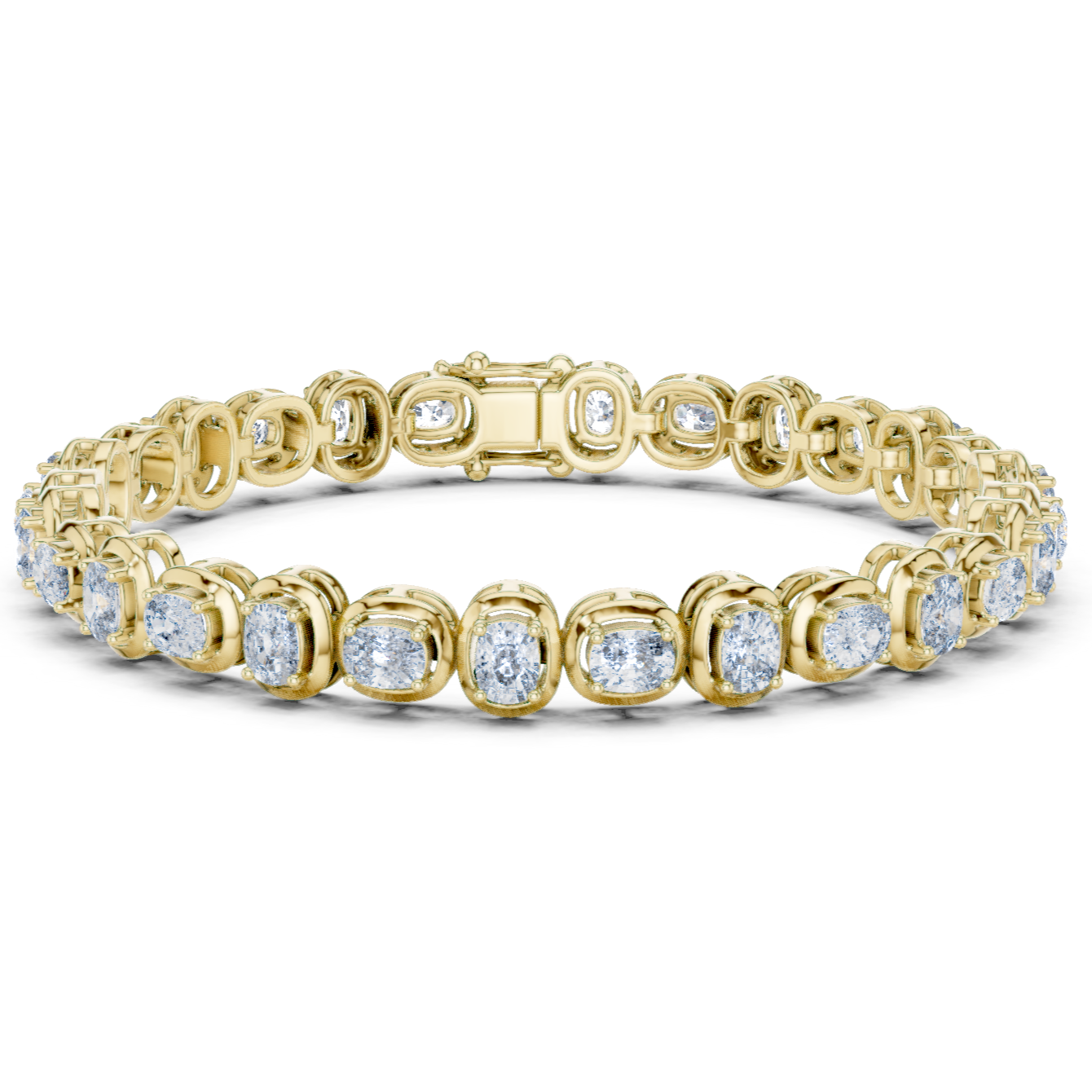 Featuring Sparkling Cushion-Set Diamonds