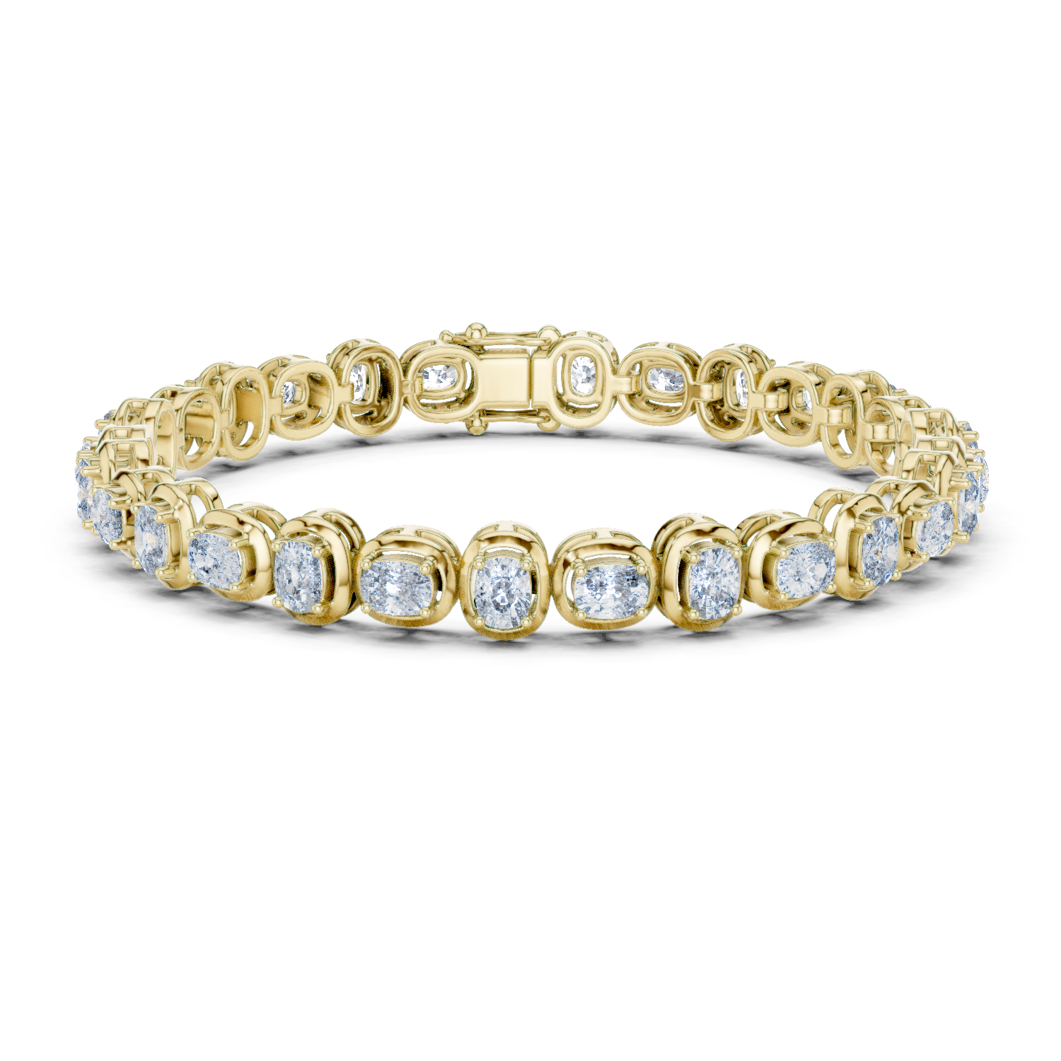 Featuring Sparkling Cushion-Set Diamonds