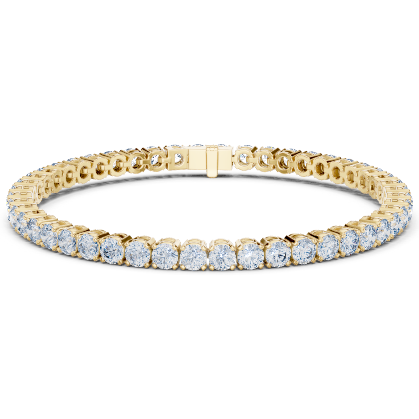 Blush Glow Tennis Bracelet