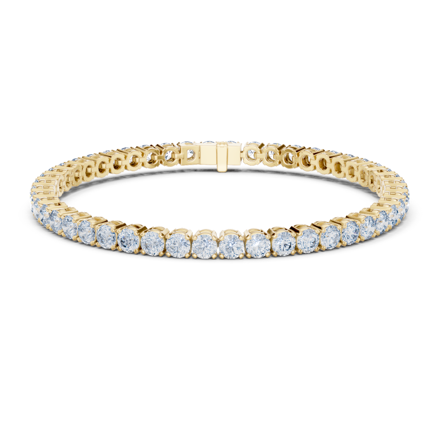 Blush Glow Tennis Bracelet